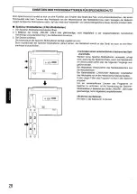 Preview for 28 page of Panasonic RX-DT610 Operating Instructions Manual