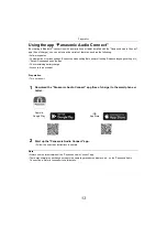 Preview for 13 page of Panasonic RZ-S500W Operating Instructions Manual