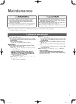 Preview for 7 page of Panasonic S-180PE3R5B Operating Instructions Manual