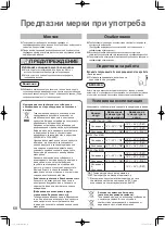 Предварительный просмотр 68 страницы Panasonic S-45MK2E5A Operating Instructions Manual