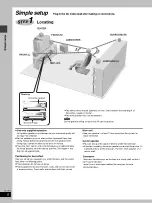 Предварительный просмотр 6 страницы Panasonic SC-DT110 Operating Instructions Manual