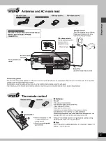 Предварительный просмотр 9 страницы Panasonic SC-DT110 Operating Instructions Manual