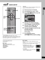 Предварительный просмотр 11 страницы Panasonic SC-DT110 Operating Instructions Manual