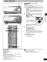 Предварительный просмотр 13 страницы Panasonic SC-DT110 Operating Instructions Manual