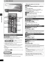 Предварительный просмотр 14 страницы Panasonic SC-DT110 Operating Instructions Manual