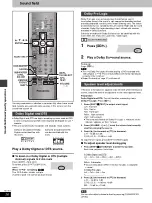 Предварительный просмотр 26 страницы Panasonic SC-DT110 Operating Instructions Manual