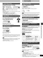 Предварительный просмотр 27 страницы Panasonic SC-DT110 Operating Instructions Manual