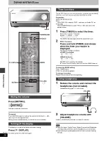 Предварительный просмотр 28 страницы Panasonic SC-DT110 Operating Instructions Manual