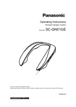 Panasonic SC-GN01GE Operating Instructions Manual preview