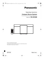 Panasonic SC-HC200GN-K Operating Instructions Manual preview