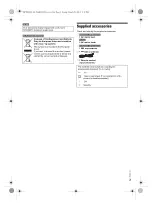 Предварительный просмотр 3 страницы Panasonic SC-HC200GN-K Operating Instructions Manual