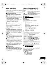 Предварительный просмотр 9 страницы Panasonic SC-HC402 Operating Instructions Manual