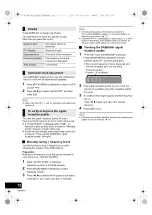 Preview for 12 page of Panasonic SC-HC402 Operating Instructions Manual