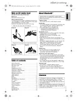 Preview for 3 page of Panasonic SC-MAX8000 Operating Instructions Manual