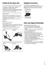 Preview for 3 page of Panasonic SC-PM252 Operating Instructions Manual