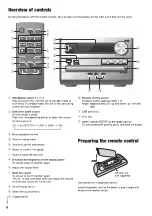 Preview for 6 page of Panasonic SC-PM252 Operating Instructions Manual