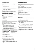 Preview for 11 page of Panasonic SC-PM252 Operating Instructions Manual