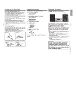 Предварительный просмотр 3 страницы Panasonic SC-PMX802 Operating Instructions Manual