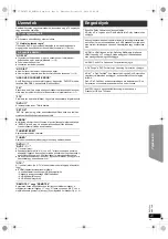 Preview for 89 page of Panasonic SC-XH70 Operating Instructions Manual