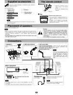 Preview for 2 page of Panasonic SCEN17 - DESKTOP CD AUDIO SYS Operating Instructions Manual