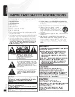 Preview for 2 page of Panasonic SCHC40 - COMPACT STEREO SYSTEM Operating Manual