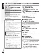 Preview for 10 page of Panasonic SCHC40 - COMPACT STEREO SYSTEM Operating Manual