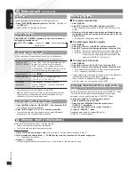 Preview for 14 page of Panasonic SCHC40 - COMPACT STEREO SYSTEM Operating Manual