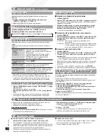 Preview for 30 page of Panasonic SCHC40 - COMPACT STEREO SYSTEM Operating Manual