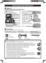 Предварительный просмотр 7 страницы Panasonic SD-YR2550 Operating Instructions Manual