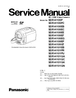 Panasonic SDR-H100P Service Manual preview