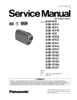 Предварительный просмотр 1 страницы Panasonic SDR-S7P Service Manual