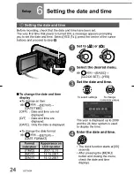 Preview for 24 page of Panasonic SDR-SW20 RED Operating Instructions Manual