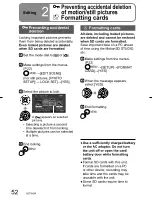 Preview for 52 page of Panasonic SDR-SW20 RED Operating Instructions Manual