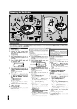 Preview for 6 page of Panasonic SLCT489V - PORT. CD PLAYER Operating Instructions Manual