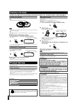 Preview for 7 page of Panasonic SLCT489V - PORT. CD PLAYER Operating Instructions Manual