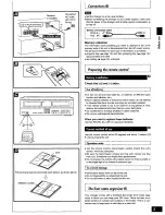 Preview for 5 page of Panasonic SLMC6 - COMPACT DISC CHANGER Operating Instructions Manual