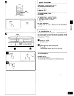 Preview for 13 page of Panasonic SLMC6 - COMPACT DISC CHANGER Operating Instructions Manual