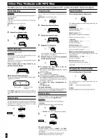 Preview for 6 page of Panasonic SLMP50 - PORT. CD PLAYER Operating Instructions Manual