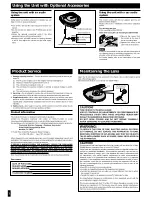 Preview for 7 page of Panasonic SLMP50 - PORT. CD PLAYER Operating Instructions Manual