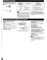 Предварительный просмотр 5 страницы Panasonic SLS201C - PORT. COMPACT DISC Operating Instructions Manual