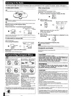 Предварительный просмотр 7 страницы Panasonic SLSX277J - PORT. CD PLAYER Operating Instructions Manual