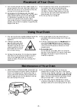 Preview for 4 page of Panasonic Sonic Steamer NE-3280 Operating Instructions Manual