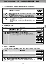 Preview for 17 page of Panasonic Sonic Steamer NE-3280 Operating Instructions Manual