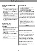 Preview for 19 page of Panasonic Sonic Steamer NE-3280 Operating Instructions Manual