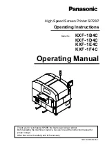 Preview for 1 page of Panasonic SP28P Operating Instructions Manual