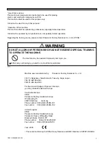 Preview for 3 page of Panasonic SP28P Operating Instructions Manual