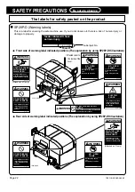 Предварительный просмотр 36 страницы Panasonic SP28P Operating Instructions Manual