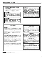 Preview for 3 page of Panasonic SPX900 Operating Instructions Manual