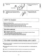 Предварительный просмотр 7 страницы Panasonic SRSH15PW - RICE COOKER-LOW P Operating Instructions Manual