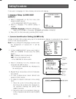 Preview for 31 page of Panasonic Super Dynamic III WV-CW484S Operating Instructions Manual